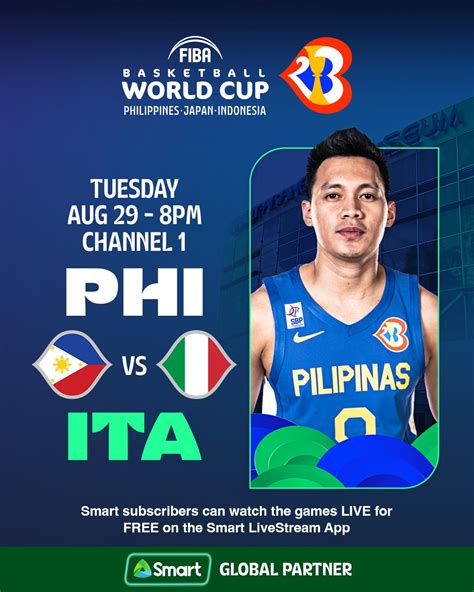 Gilas Pilipinas vs Italy – FIBA World Cup.
